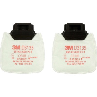 3M™ Secure Click™ D3135 P3, Particulate Filters