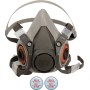 3M Half Face Mask 6200 with Filters 2138