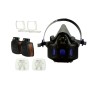3M ™ Secure Click ™ HF-803SD Half Face Mask with Filters 8051 & 7915 Complete Set