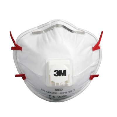 3M™ 8832 Particulate Respirator FFP3