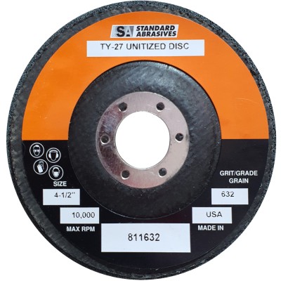 Standard Abrasives™ Type 27 Unitized Wheel 811532