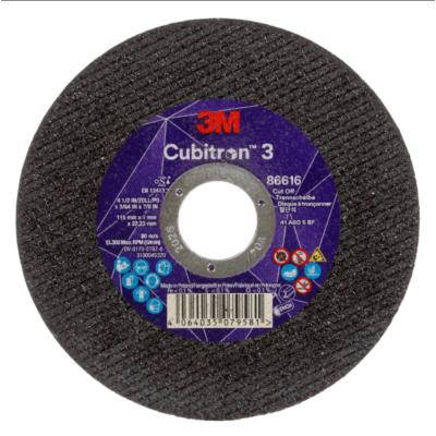 3M™ Cubitron™ 3 Δίσκος Κοπής Τ41- 115 x 1
