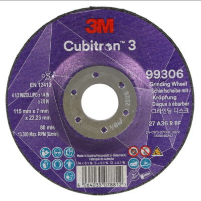 3M™ Cubitron™ 3 Grinding Wheel Τ27- 115 x 7