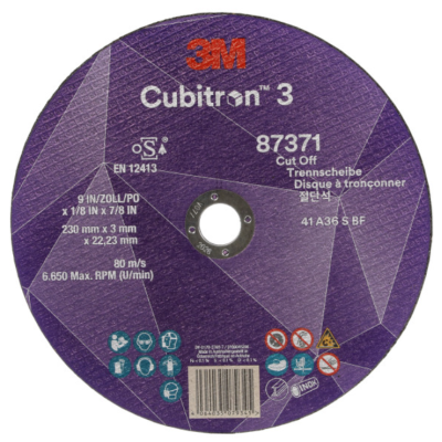 3M™ Cubitron™ 3 Δίσκος Λείανσης Τ27 - 230 x 3