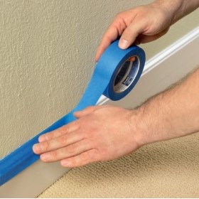 GGR Supplies Blue UV Resistant Painter's Grade Masking Tape.