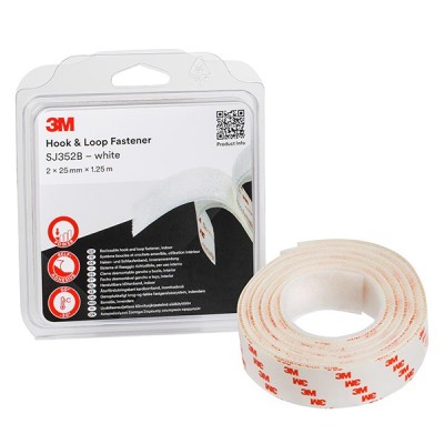 3M™ Hook & Loop Fastener SJ352B - White