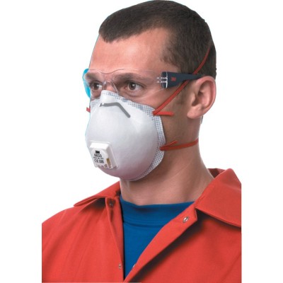 3M™ 8833 Disposable Respirator, FFP3, Valved